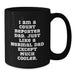 Court Reporter Dad Gifts, Unique Graduation Unique Gifts for Court Reporters, Black Coffee Mug, Funny Quote 'I Am A Court Reporter Dad' - Additional