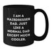 Cool Hairdresser Gifts from Dad to Hairdresser - Funny Black Coffee Mug for Graduation Unique Gifts - Additional