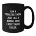 Funny Podiatrist Mom Gifts for Podiatrist Friends and Family from Mom - Black Coffee Mug for Graduation Unique Gifts - Additional