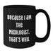 Funny Mixologist Gifts for Him, Gifts from Friends for Graduation Unique Gift for the Ultimate Coffee Lover, 'Because I Am The Mixologist. That's Why.' Black Coffee Mug - Additional