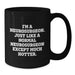 Funny Neurosurgeon Gifts for Men, Christmas Unique Mugs from Friends, Black Coffee Mug, 'I'm A Neurosurgeon...' - Additional