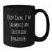 Funny Electrical Engineer Black Coffee Mugs Gifts for Men, Women, Friends, Coworkers, Family, Unique Graduation Unique Gifts from Men, Women, Friends, Coworkers, Family - Additional