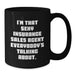 Funny Insurance Sales Agent Gifts from Men - Black Coffee Mug for Graduation Unique Gifts - Additional