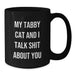 Funny Tabby Cat Gifts for Men, Women, Friends, Family from Tabby Cat Lover Black Coffee Mug - Additional