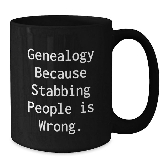 Genealogy Funny Mugs for Family History Graduation Gifts from Men - Additional