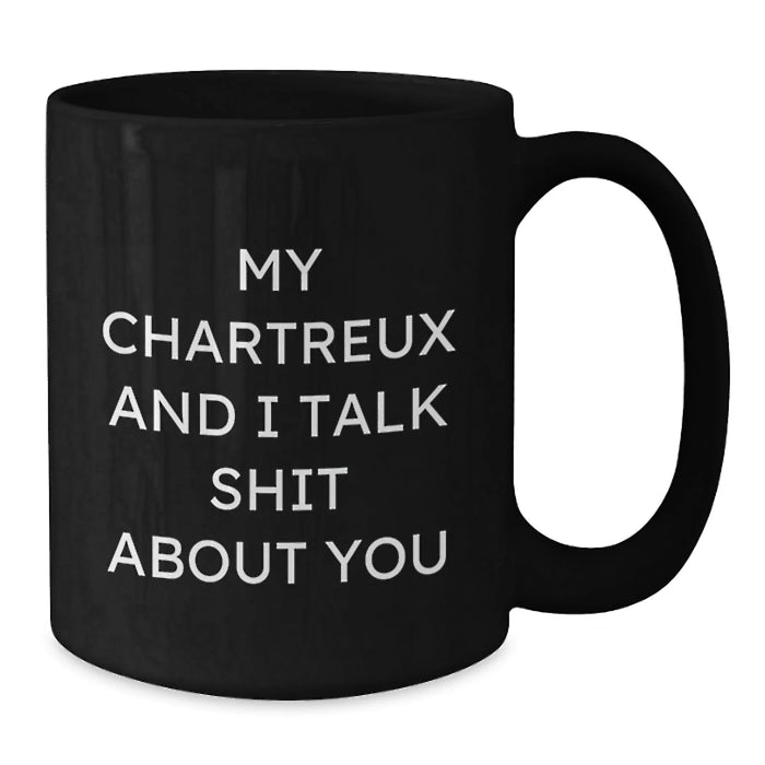 Funny Chartreux Cat Black Coffee Mugs Gifts from Friends for Family Christmas Unique Mugs - Additional