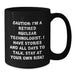 Nuclear Technologist Humor Funny Gifts for Men, Women, Coworkers, Family from Friends, 'Caution: I'm A Retired Nuclear Technologist...' - Additional