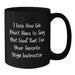Funny Yoga Instructor Themed Black Coffee Mugs Gifts for Women Friends Family from Men - Additional