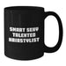 Funny Smart Sexy Talented Hairstylist Birthday Unique Gift from Friends to Hairstylist, Black Coffee Mug for Hairstylist, Gifts for Hairstylist - Additional