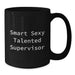 Funny Supervisor Quotes Christmas Black Coffee Mugs Gifts from Men to Women Coworkers - Additional