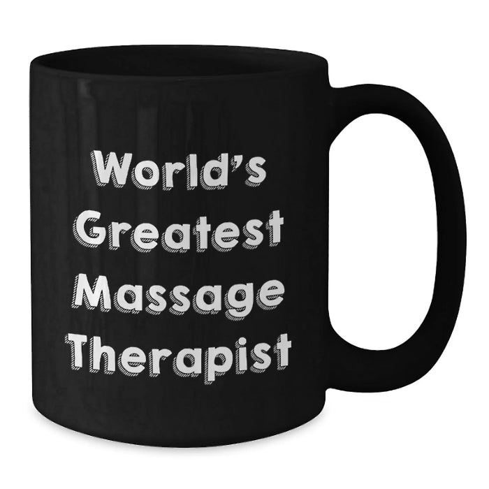Funny 'World's Greatest Massage Therapist' Gifts from Friends for Massage Therapist Men - Additional