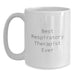 Funny Respiratory Therapist Humor White Coffee Mug Gifts for Men from Friends - Main