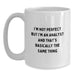 Funny Analyst Gifts from Friends, Christmas Unique Gifts for Men, White Coffee Mug with Quote 'I'm Not Perfect But I'm An Analyst And That's Basically The Same Thing' - Main