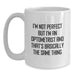 Funny Optometrist White Coffee Mug Gifts from Friends for Valentine's Unique Optometrist Mug - Main
