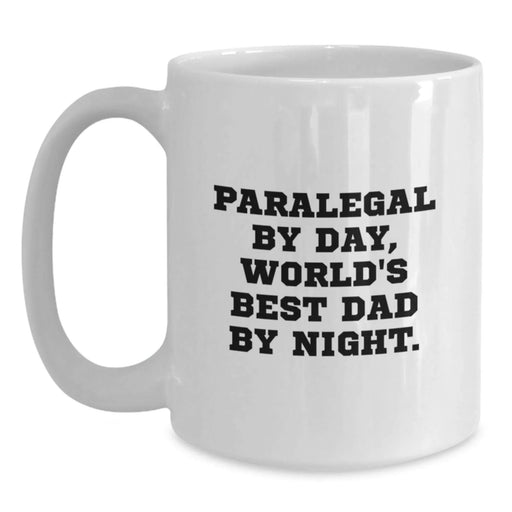 Fun Paralegal White Coffee Mugs Gifts from Family, Friends, or Coworkers for Paralegal, Unique Christmas Unique Gifts for Men, Women, Paralegal, Funny Paralegal Quote - Main