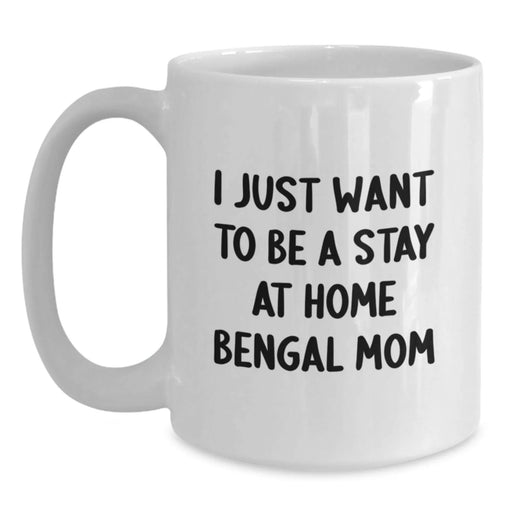 Funny Bengal Cat Mom Gifts from Mom for Bengal Cat Lover Birthday Unique Gifts - Main