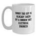 Funny Electrical Engineer White Coffee Mug Gifts for Men Women Friends from Family - Electrical Engineer Unique Birthday Unique Gifts - Main