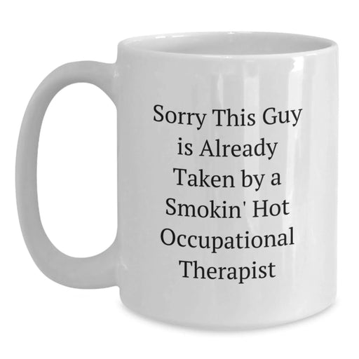 Funny Occupational Therapist White Coffee Mug Gifts from Friends for Christmas Unique - Main
