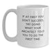 Funny Architect Quotes, White Coffee Mug, Gifts from Friends to Architect for Birthday - Main
