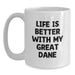 Funny Great Dane Dog Quotes Birthday Unique Gifts for Friends from Men Women Family - Main