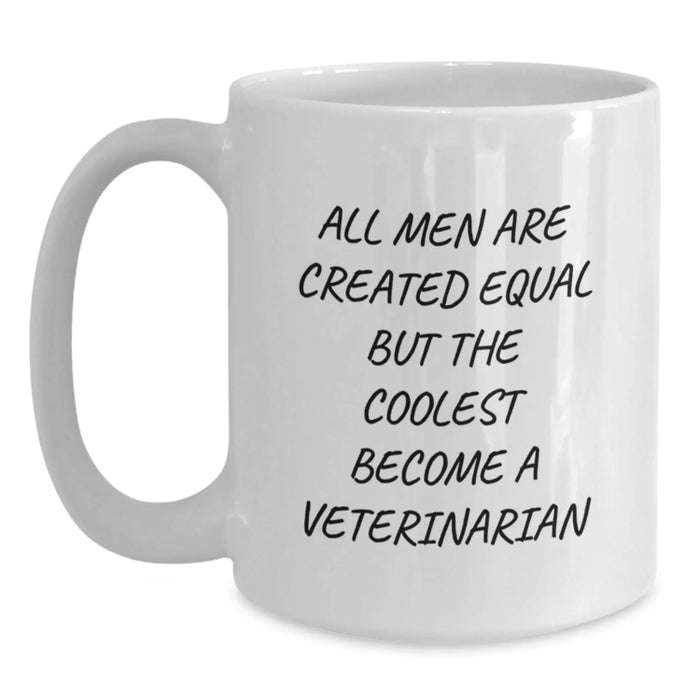 Funny Veterinarian Gifts from Men to Women - White Coffee Mug Christmas Unique Gifts - Main