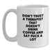 Funny Therapist Gifts from Friends to Therapist, Christmas Unique Gifts for Men, White Coffee Mug for Therapist - Main