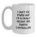 Air Traffic Controller Humor Funny White Coffee Mugs Gifts from Friends for Christmas - Main