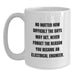 Electrical Engineer Funny White Coffee Mug Gifts from Men, Women, Friends, Coworkers, Family for Valentine's Unique - Main