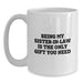 Funny Gifts from Sister-in-law Lovers, Unique White Coffee Mug, Being My Sister-in-law Is The Only Gift You Need, Father's Day Unique Gifts - Main
