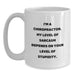 Funny Chiropractor Gifts for Men, White Coffee Mugs with Sarcastic Humor, Gifts from Family, Unique Father's Day Unique Gifts, Chiropractor Appreciation - Main