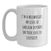 Funny Millwright White Coffee Mugs Gifts from Friends for Valentine's Unique Men Millwright - Main
