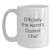 Funny Chef Gifts from Friends, Unique White Coffee Mug for Men or Women, Birthday Unique Gifts for Chef - Main