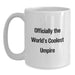 Funny Umpire Gifts from Lovers, Officially The World's Coolest Umpire Funny Quote, White Coffee Mug for Umpire Lovers - Main