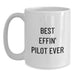 Funny Pilot White Coffee Mug Gifts from Friends for Graduation Unique Pilot Enthusiasts - Main