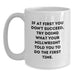 Funny Millwright Gifts, White Coffee Mug, Inspirational Quote for Millwright Men, Gifts from Family, Ideal Graduation Unique Gifts for Millwright Friends - Main