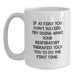 Funny Respiratory Therapist Gifts for Men, Women, Family and Friends - White Coffee Mug, Inspirational Quote for Graduation, Unique Gift from Coworkers - Main