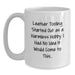 Funny Leather Tooling Gifts for Men - White Coffee Mug for Graduation Unique Ideas from Friends - Main