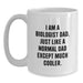 Funny Biologist Dad Christmas Unique Gifts from Family to Biologist Man White Coffee Mug - Main