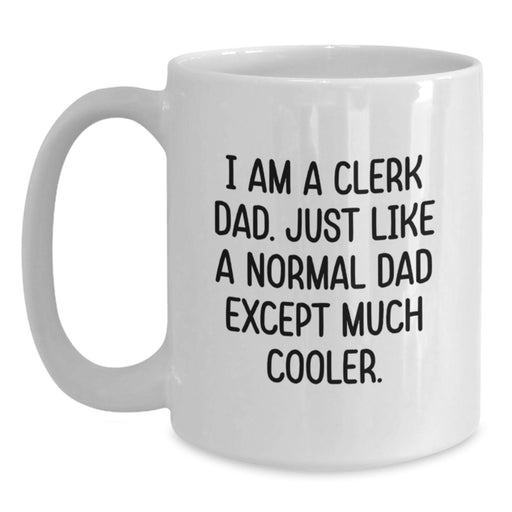 Funny Clerk Dad Gift for Men Graduation Unique Gifts from Family - Main