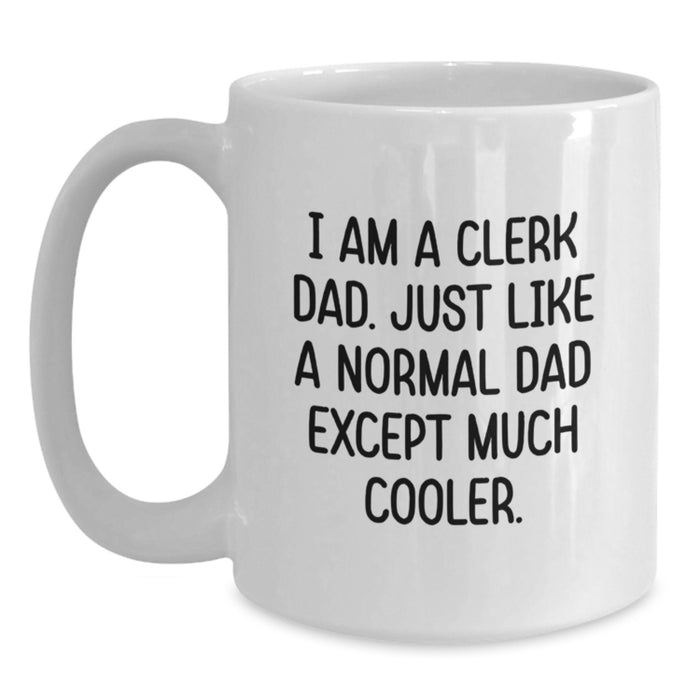 Funny Clerk Dad Gift for Men Graduation Unique Gifts from Family - Main