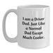 Funny Driver Gifts for Men, White Coffee Mug for Dad, I Am A Driver Dad Except Much Cooler Gift - Main