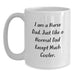 Funny Nurse Dad Gifts from Men, White Coffee Mug, Perfect for Nurse Graduation Unique Gifts - Main
