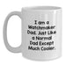 Funny Watchmaker Dad Gifts for Men, White Coffee Mug - 'I Am A Watchmaker Dad' Unique Graduation - Main