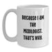 Funny Mixologist Gifts for Graduation Unique White Coffee Mugs from Friends - Main