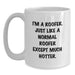 Funny Roofer Gifts for Men, White Coffee Mug, Birthday Unique Presents from Friends to Family, 'I'm A Roofer. Just Like A Normal Roofer Except Much Hotter.' Quote on 11oz or 15oz Ceramic Mug - Main