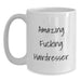 Funny Hairdresser White Coffee Mug Gifts from Friends for Graduation Unique Celebration - Main
