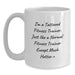 Fitness Trainer Gifts from Friends, Funny Quote White Coffee Mug for Fitness Enthusiasts, Christmas Unique Presents for Men and Women - Main