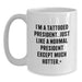 Funny President White Coffee Mugs Gifts from Friends for Graduation Unique - Main