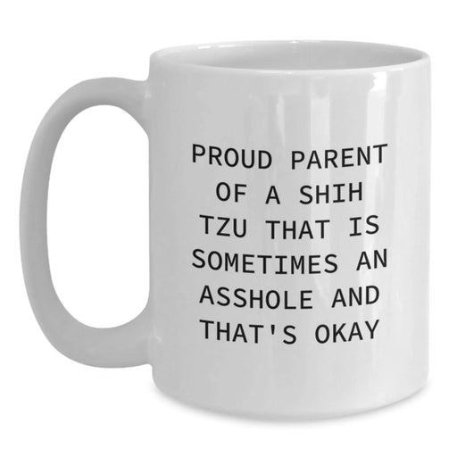 Funny Shih Tzu Dog Christmas Unique Gifts for Proud Parents from Friends and Family - Main