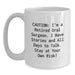 Funny Oral Surgeon Gifts for Men - Gifts from Friends - 'I Have Stories' White Coffee Mug, 11oz or 15oz Graduation Unique Gifts for Oral Surgeon Colleagues - Main